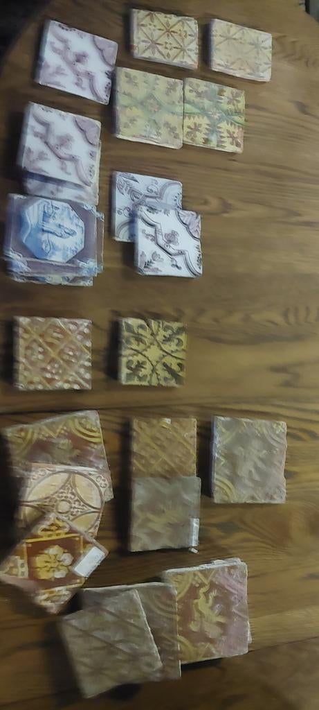 Oude tegels, Ophalen