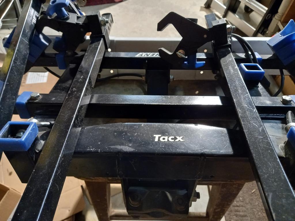 fietsdraagrek TACX voor 2 fietsen, Auto diversen, Fietsendragers, Ophalen, 2 fietsen, Gebruikt, Trekhaakdrager