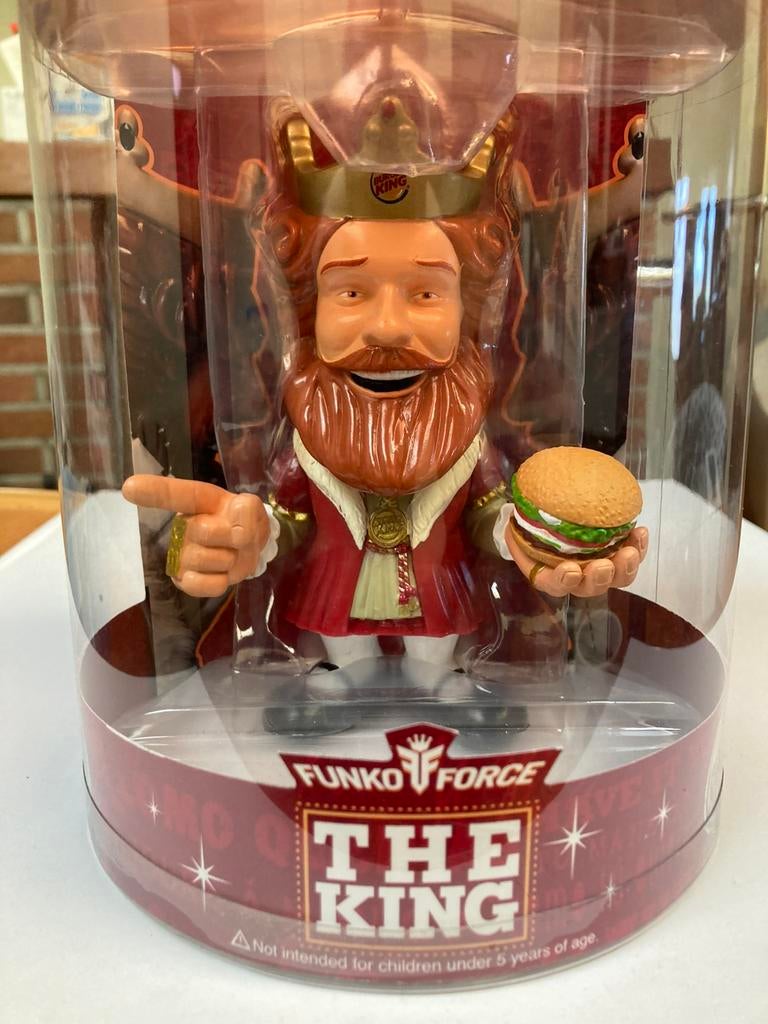 Funko Force Burger King Wobbler dashboard, Collections, Jouets miniatures, Neuf, Enlèvement