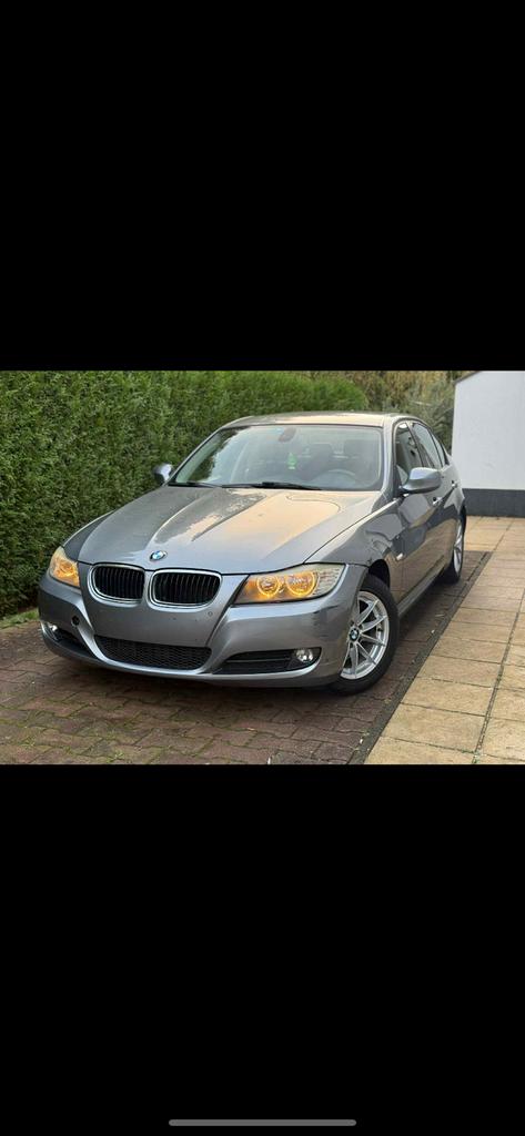Bmw e90 320d 3 serie euro 5 diesel 163pk gekeurd voorverkoop, Achterwielaandrijving, Zwart, Leder, Zilver of Grijs