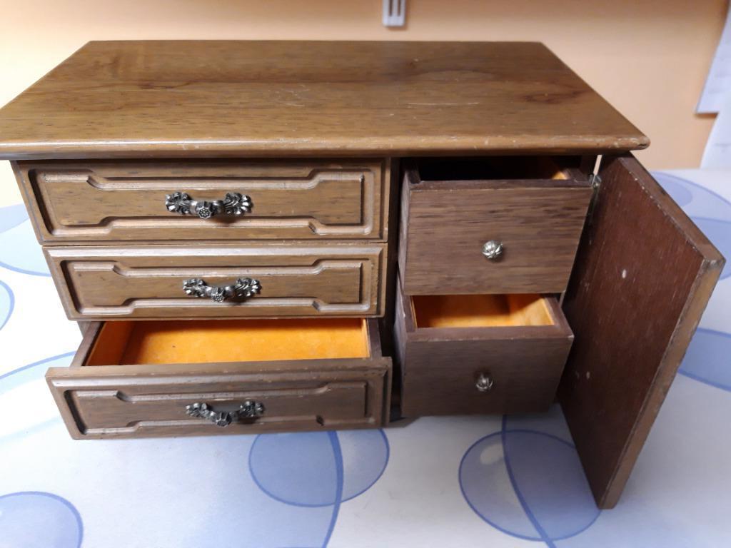 Coffret bijoux en bois, Antiquités & Art, Enlèvement