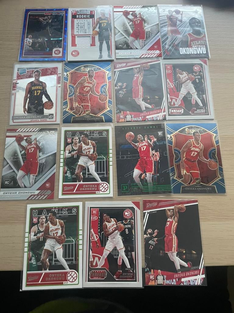 15 Onyeka Okongwu rookie kaarten, Ophalen of Verzenden, Nieuw, Meerdere plaatjes