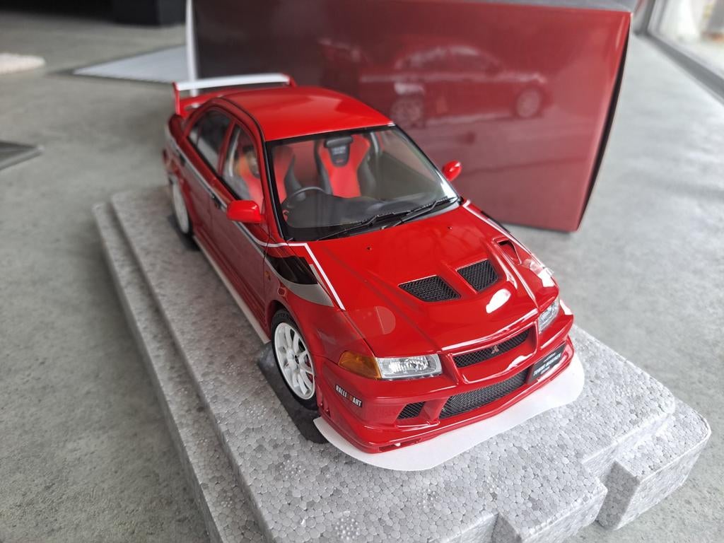 Mitsubishi Lancer EVO VI TME GSR 1/18 Motorhelix Nieuw, Ophalen of Verzenden, Nieuw, Auto, Overige merken