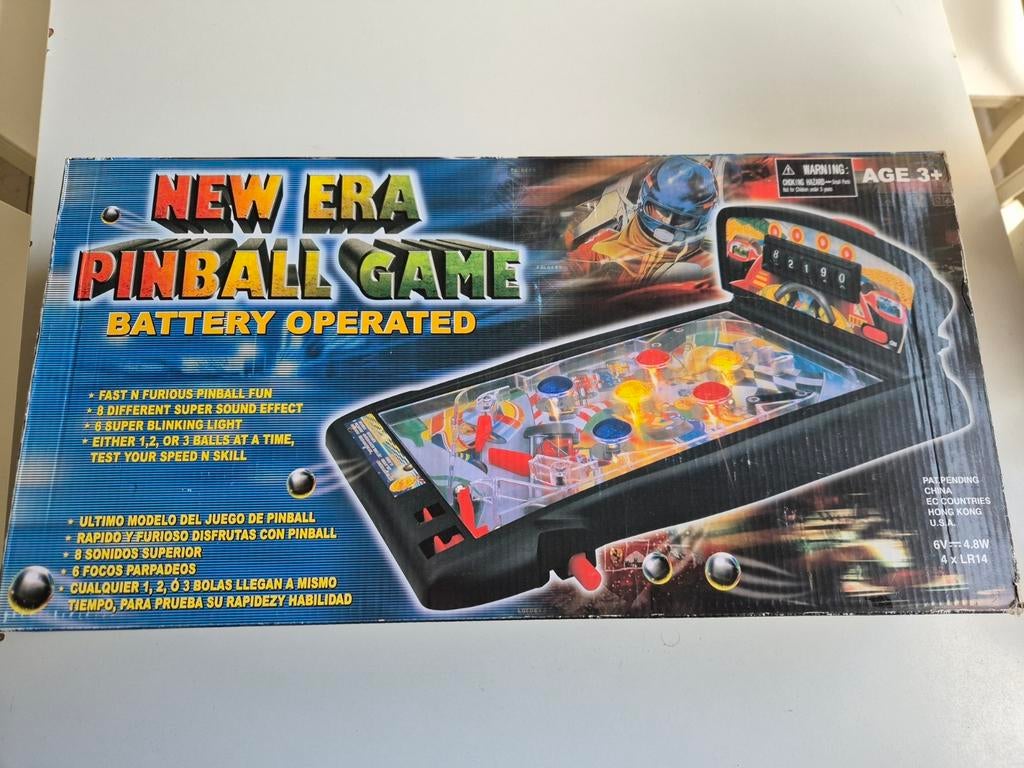 Pinball new era game flipperkast, Verzamelen, Ophalen of Verzenden, Zo goed als nieuw, Flipperkast