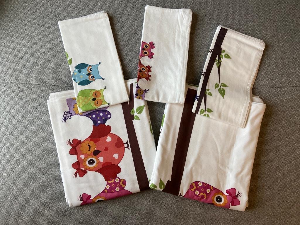 2 katoenen dekbedovertrekken 1 persoons 90x200, Huis en Inrichting, Slaapkamer | Beddengoed, Ophalen, Eenpersoons, Wit, Dekbedovertrek