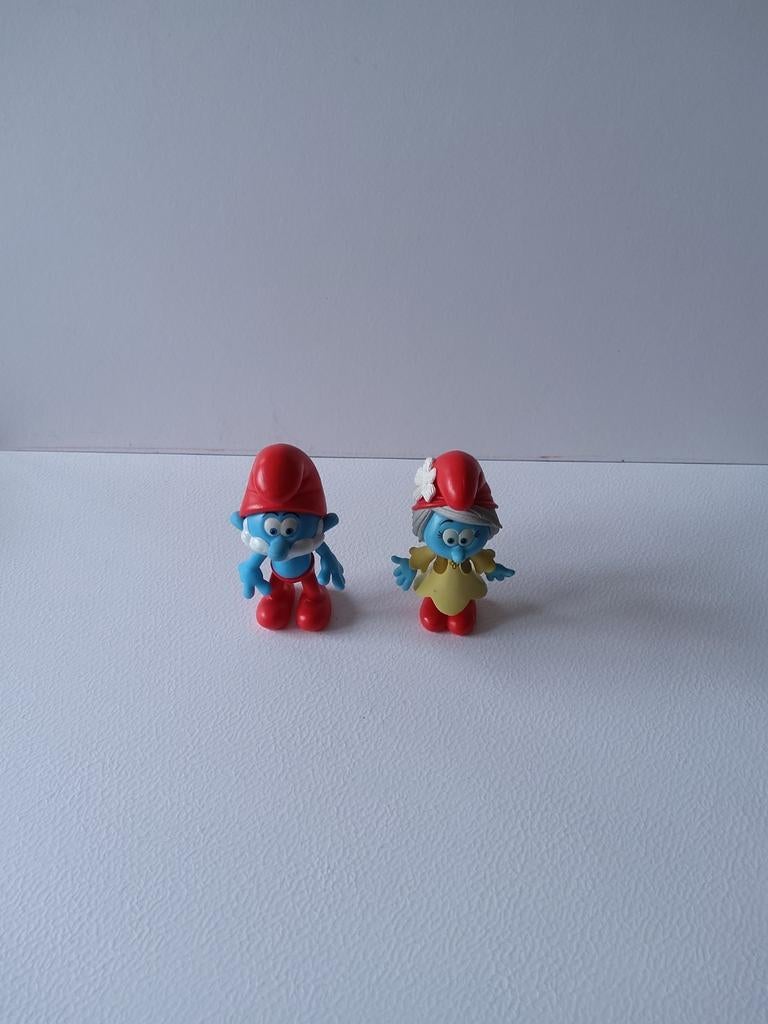 Les Schtroumpfs 2 figurines le village perdu, Enlèvement ou Envoi, Comme neuf