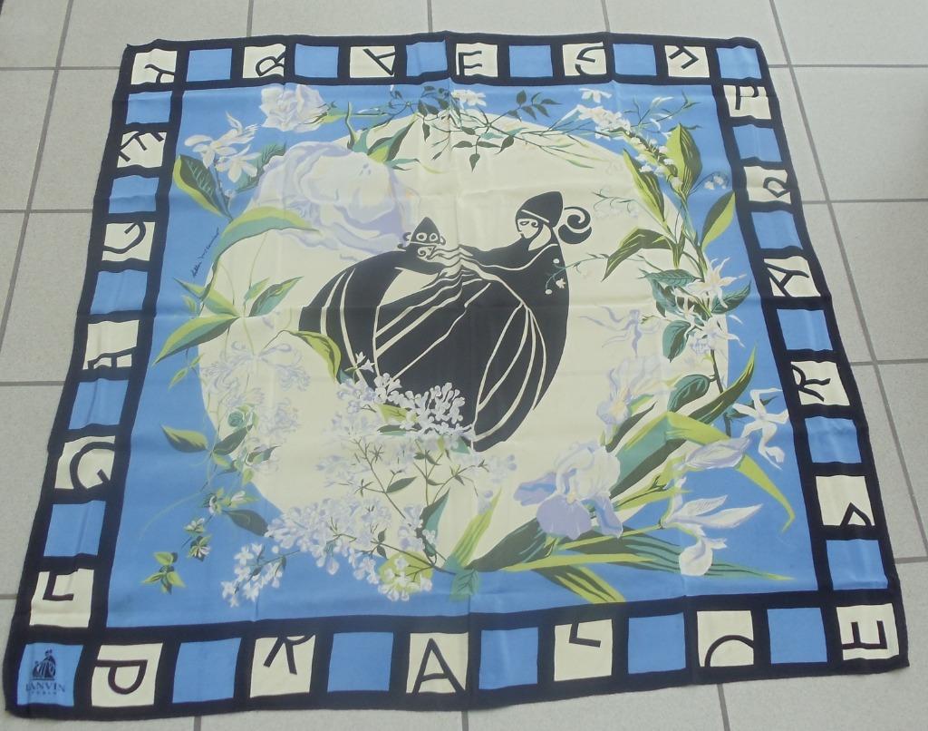 Lanvin Paris sjaal in mooie kleuren -Hilton McConnico design, Ophalen