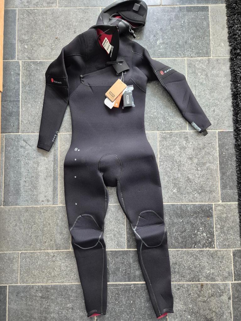 Wetsuit winter 6 / 5 Ion Hooded medium NIEUW, Watersport en Boten, Watersportkleding, Ophalen, Wetsuit, Ion, Heer