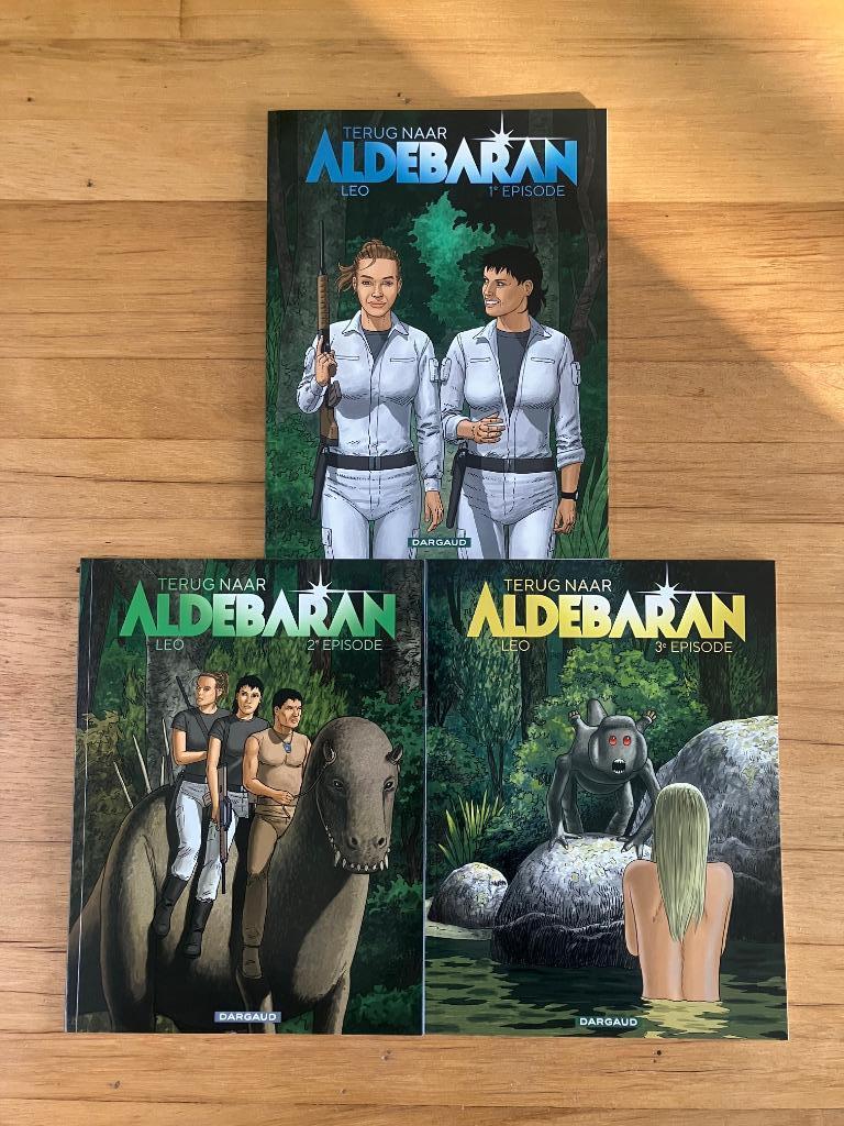 Terug naar Aldebaran 1-3, Boeken, Stripverhalen, Meerdere stripboeken, Ophalen of Verzenden, Nieuw, Leo