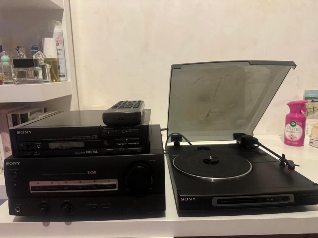 Chaîne hi-fi Sony, TV, Hi-fi & Vidéo, Chaîne Hi-fi, Enlèvement, Comme neuf, Lecteur CD, Sony