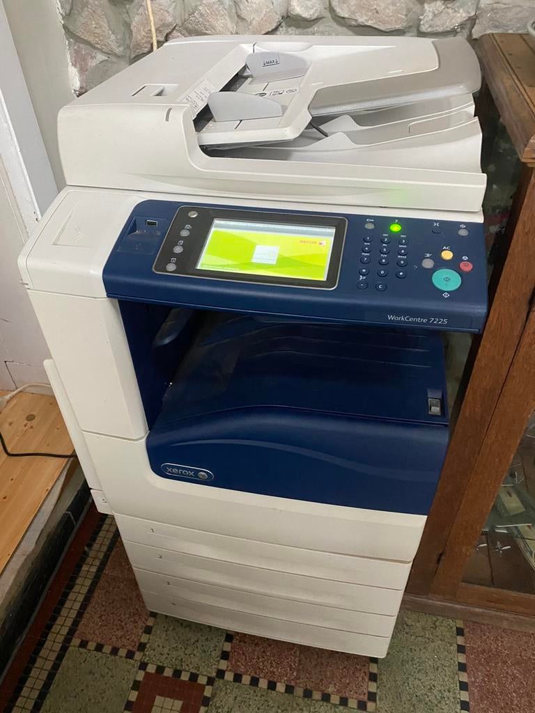 Cpoieur professionnel Xerox Work Center 7225, Informatique & Logiciels, Imprimantes, Xerox, Wi-Fi intégré, All-in-one, Enlèvement
