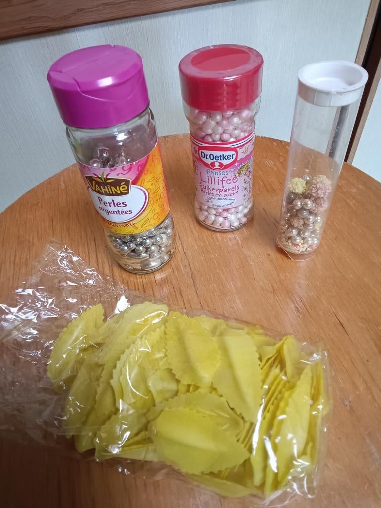 Taartversiering om mee te knutselen, Mortsel, Ophalen