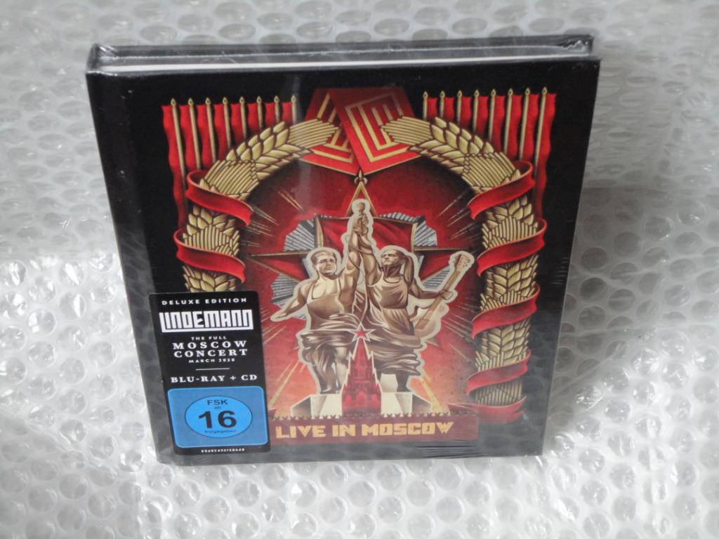Lindemann Live in Moscow Deluxe edition 2disc -cd en blu-ray, Cd's en Dvd's, Cd's | Rock, Ophalen of Verzenden