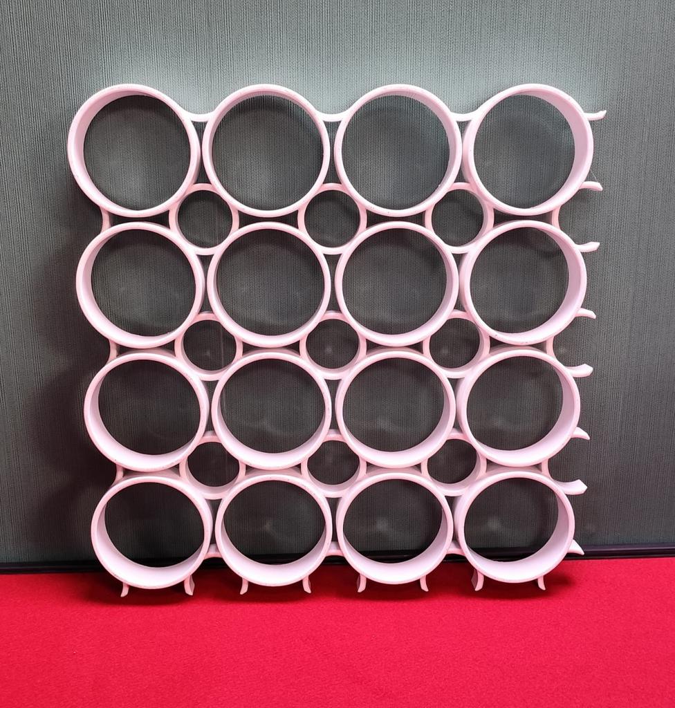 Vintage retro space age wandpaneel, Ophalen