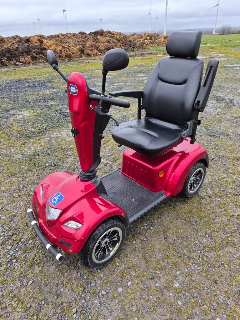 Voiturette pmr vermeren carpo 2 sport, Enlèvement ou Envoi, 16 km/h ou plus, Comme neuf, 26 à 35 km