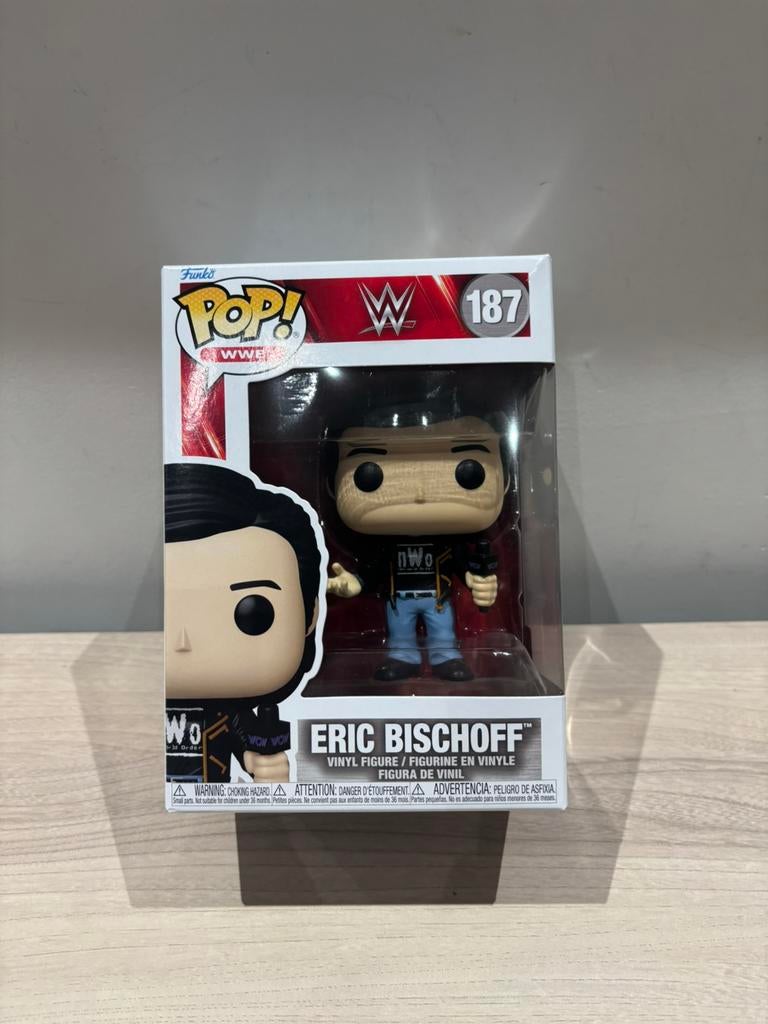 Funko Pop ! WWE Eric Bischoff #187 — Légende de la NWO/WCW, Collections, Enlèvement ou Envoi, Comme neuf