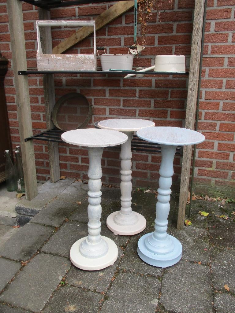 Plantenstaanders, plantentafeltjes, Ophalen, Zo goed als nieuw, Hout