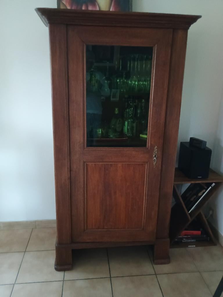 Meuble "homme debout" en chêne, Utilisé, 50 à 100 cm, Chêne, 50 à 75 cm