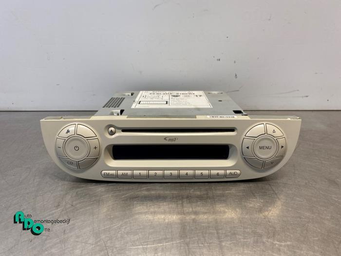 Radio CD Speler van een Fiat 500 (500 07-), Auto-onderdelen, Elektronica en Kabels, Fiat, Gebruikt, 3 maanden garantie, Ophalen of Verzenden