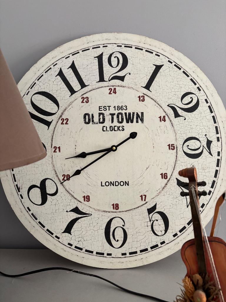 Horloge murale  60 cm, Enlèvement, Horloge murale