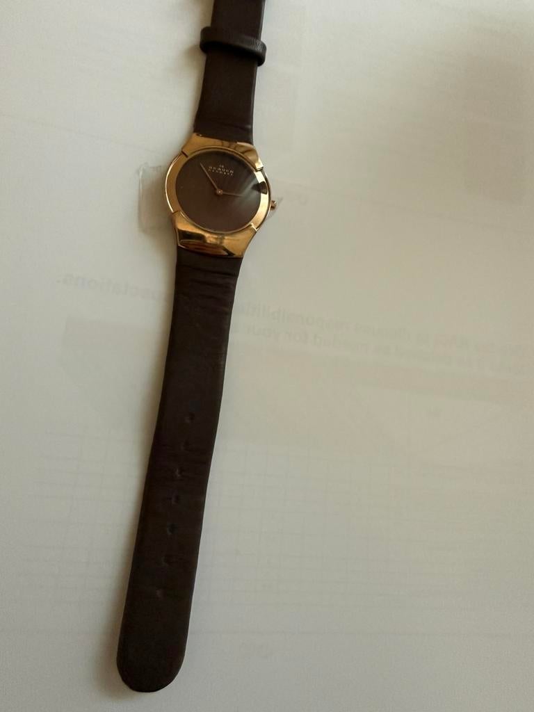 Skagen Denmark dames horloge rose gold, Handtassen en Accessoires, Horloges | Dames, Ophalen of Verzenden, Zo goed als nieuw