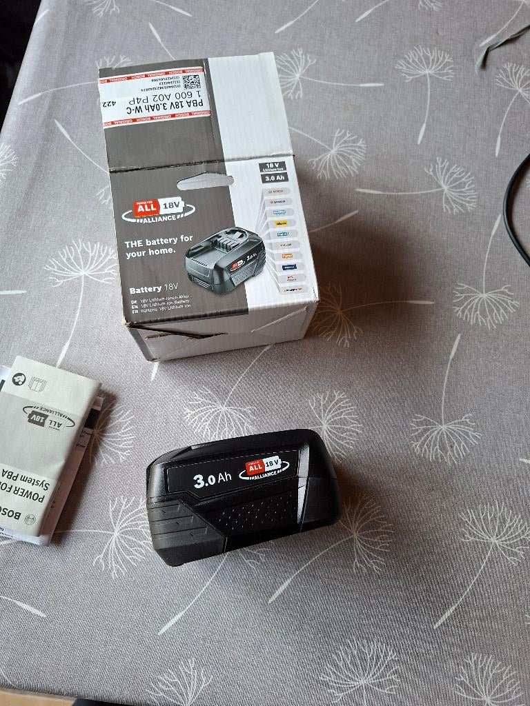 Batterij Bosh nieuw, Tuin en Terras, Ophalen, Nieuw, Accu, BOSCH