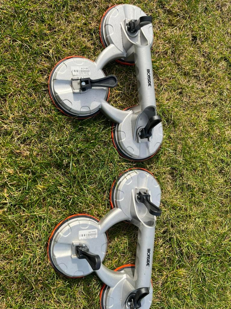 Ironside zuignappen 2 stuks. 123mm 80KG, Enlèvement, Comme neuf