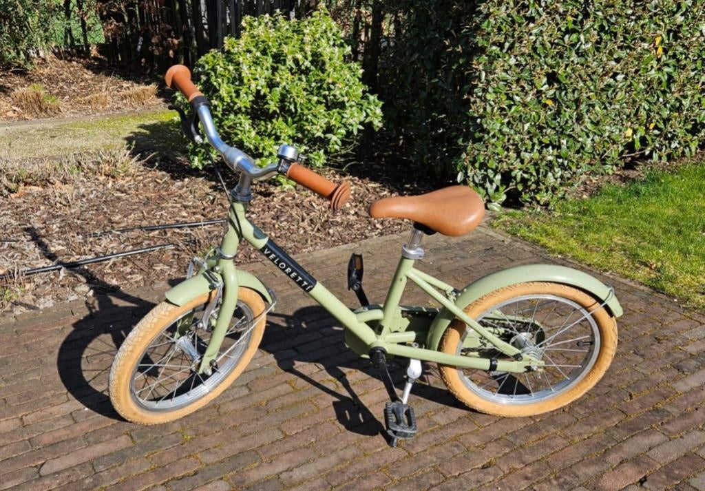 Kinderfiets Veloretti, Fietsen en Brommers, Ophalen, Zijwieltjes, 16 tot 20 inch, Veloretti