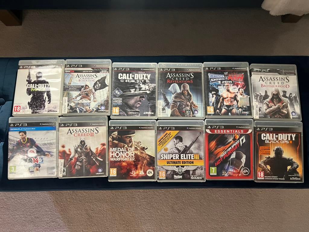 PS3-spelselectie. (€3 per game) (€10 voor 4) (€25 voor 12), Games en Spelcomputers, Spelcomputers | Sony PlayStation 3, Ophalen of Verzenden