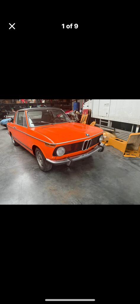 BMW 2002 baur, Autos, Entreprise, Achat, BMW