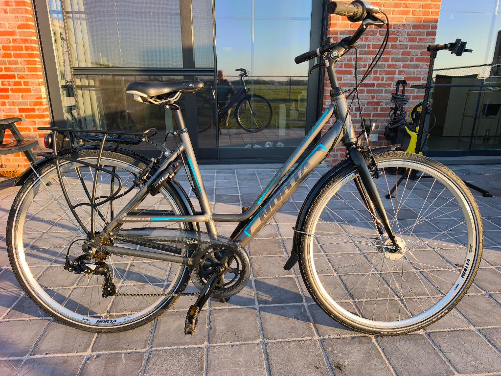 damesfiets "norta NT1" in nieuwstaat., Fietsen en Brommers, Fietsen | Dames | Damesfietsen, Zo goed als nieuw, Versnellingen, 50 tot 53 cm