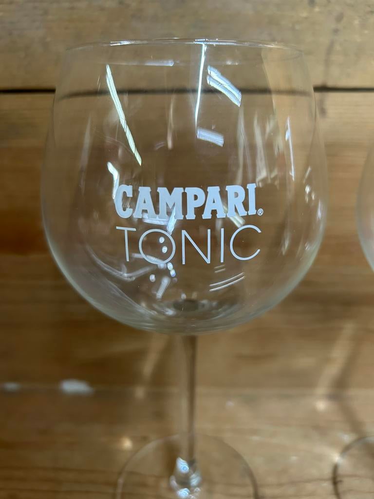 Campari tonic glazen, Ophalen of Verzenden, Zo goed als nieuw, Overige typen