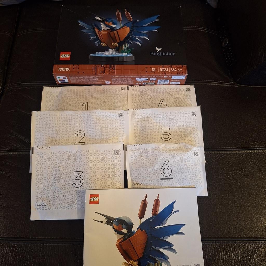 Lego Icons Kingfisher 10331, Ophalen, Compleet, Lego, Icons