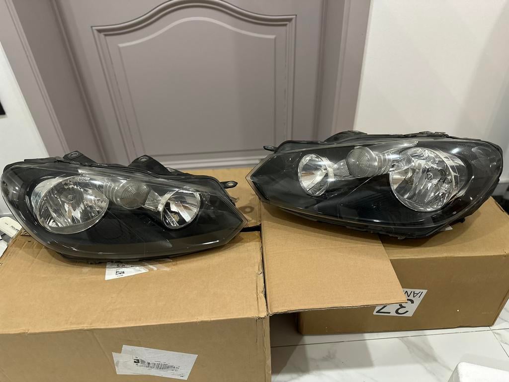 Phares avant VW Golf 6 originaux, Enlèvement, Utilisé, Volkswagen