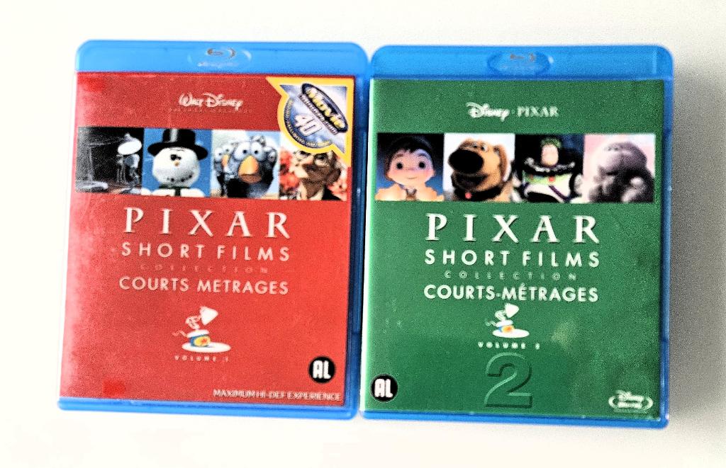 Walt Disney blu ray 's : Pixar short films collection 1 en 2, Ophalen of Verzenden