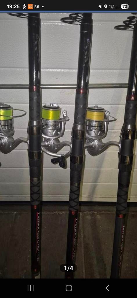 Hengels 390 cm, Ophalen