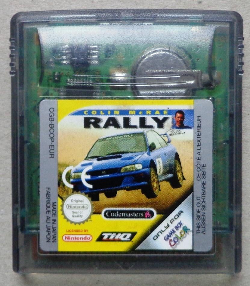 Colin McRae Rally voor de Gameboy Color en Advance, Games en Spelcomputers, Games | Nintendo Game Boy, Ophalen of Verzenden, Gebruikt