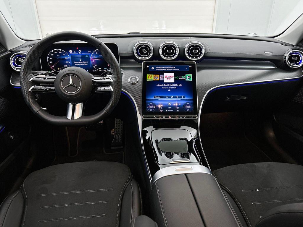 Mercedes-Benz C-Klasse 180 Break AMG Line Night Pack | Panor, Automaat, 4 cilinders, Zwart, 5 deurs
