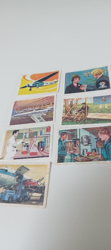 jacques chromo's sabena, Verzamelen, Ophalen of Verzenden, Gebruikt, Overige onderwerpen, Prent