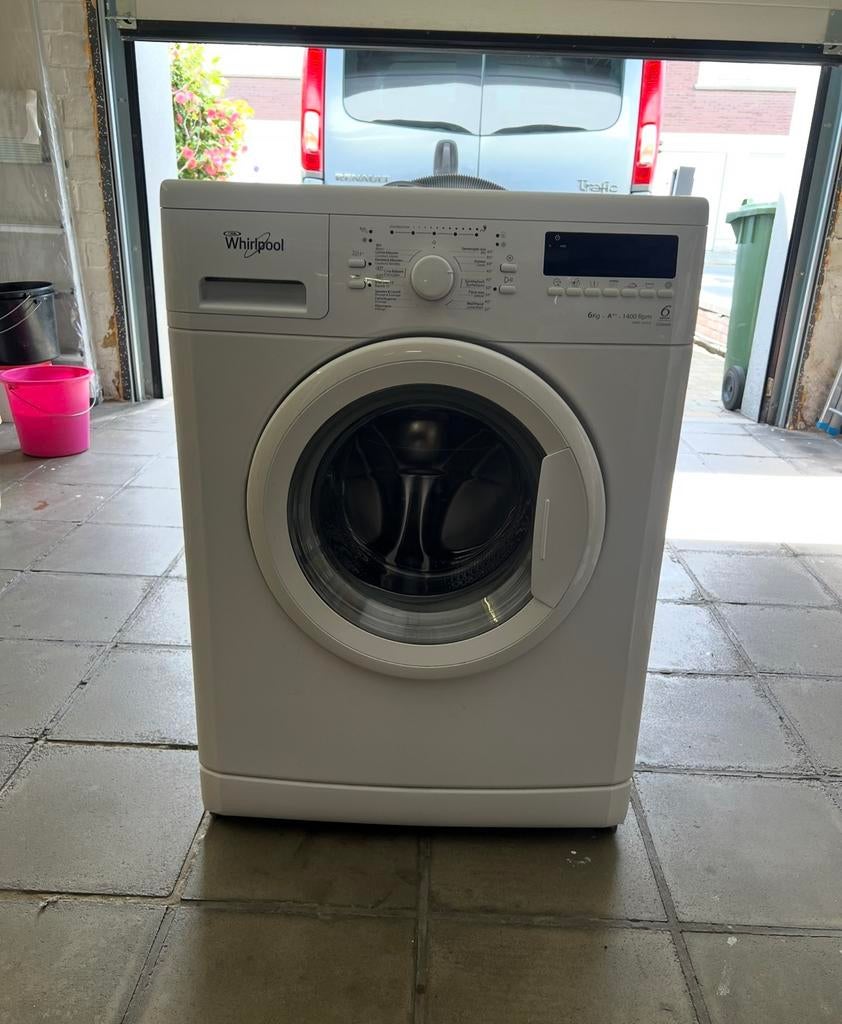 Whirpool Wasmachine, 6 à 8 kg, Enlèvement, Utilisé, 1200 à 1600 tours