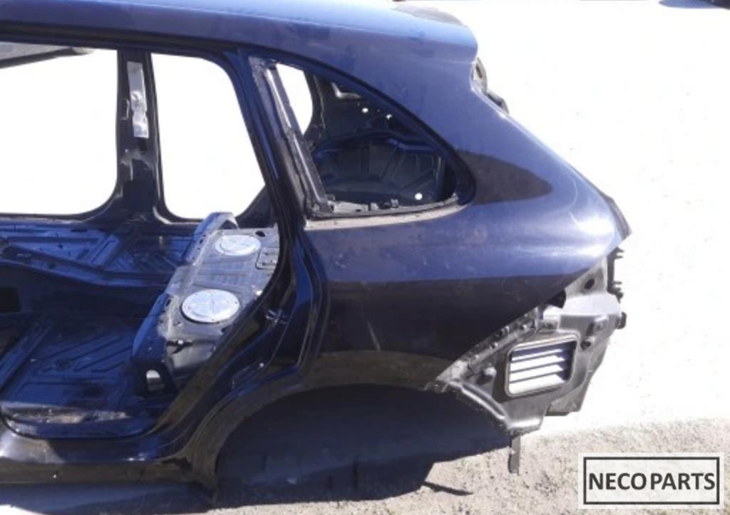 PORSCHE CAYENNE II 7P ACHTERSCHERM SNIJDEEL LINKS C9X, Gebruikt, -, Porsche, Ophalen of Verzenden