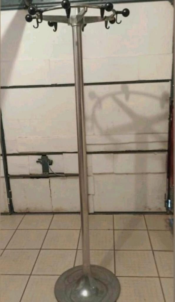 🟥 mooi 🇮🇪 antieke kapstok jaren 70 80 massief chroom, Ophalen, Gebruikt