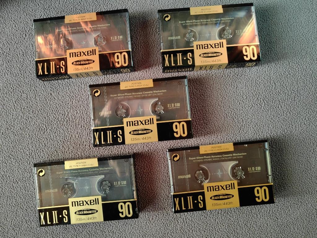 MAXELL XL II-S 90, Enlèvement ou Envoi, Autres genres, Neuf, dans son emballage, Vierge