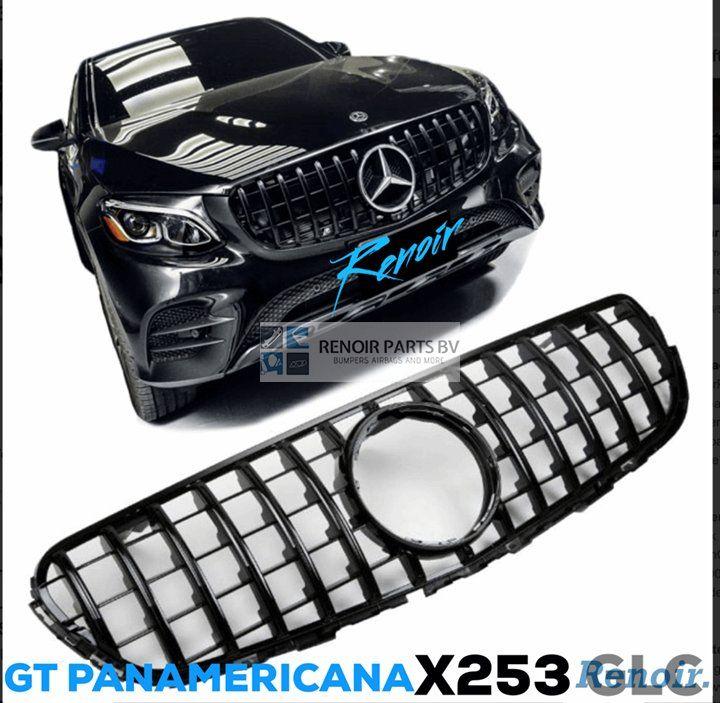 GT GRILL Mercedes GLC Klasse X253 Full Black PANAMERICANA, -, Utilisé, -, -