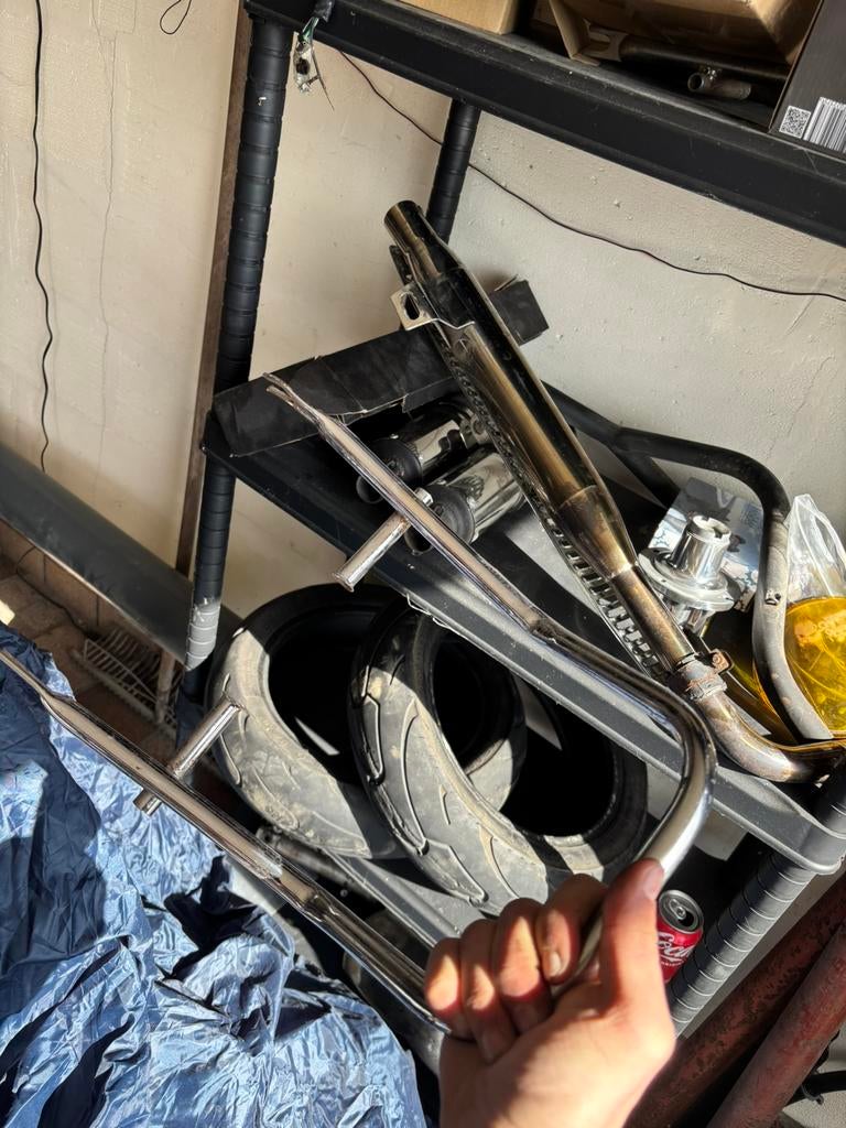 Onderdelen dax, Fietsen en Brommers, Ophalen of Verzenden, Uitlaat