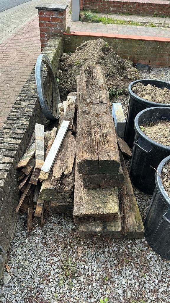 Treinbilzen, Doe-het-zelf en Bouw, Hout en Planken, Ophalen, Zo goed als nieuw