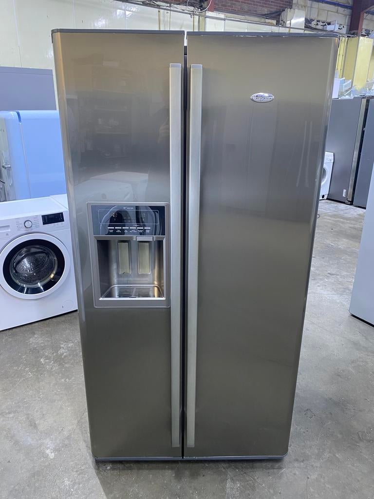 Amerikaanse koelkast Whirlpool A+ met GARANTIE, Electroménager, Réfrigérateurs & Frigos, Comme neuf, Enlèvement ou Envoi