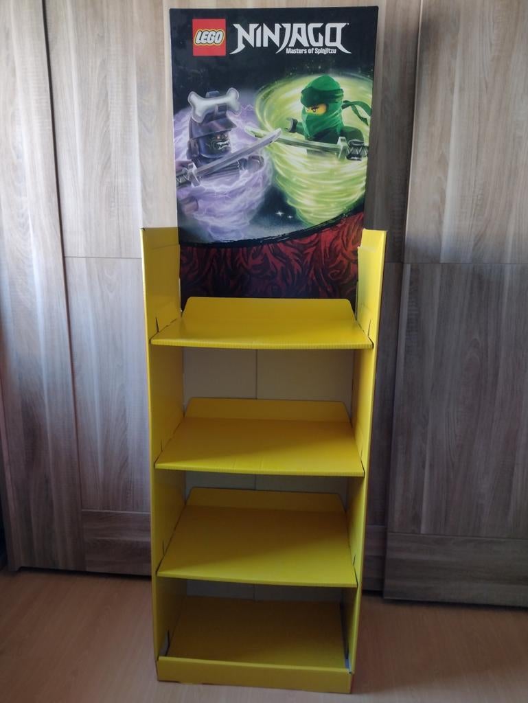Kartonnen Lego Ninjago display, Enlèvement, Comme neuf