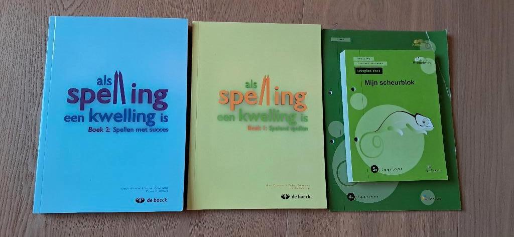 Boeken Als spelling een kwelling is, Livres, Livres scolaires, Enlèvement ou Envoi, Comme neuf
