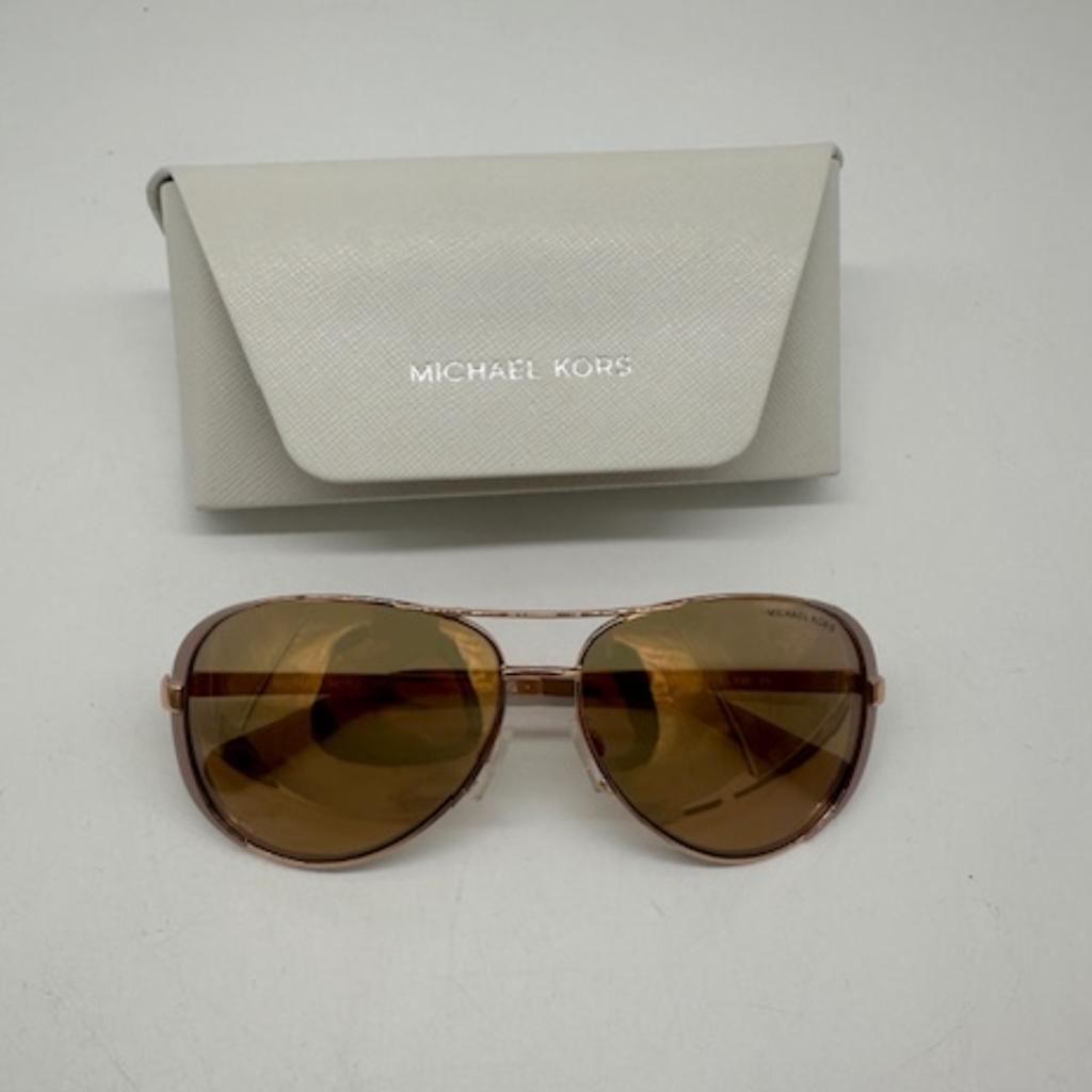 Michael Kors - MK5004 Zonnebril - in nette staat, Overige merken, Zonnebril, Bruin, Ophalen of Verzenden